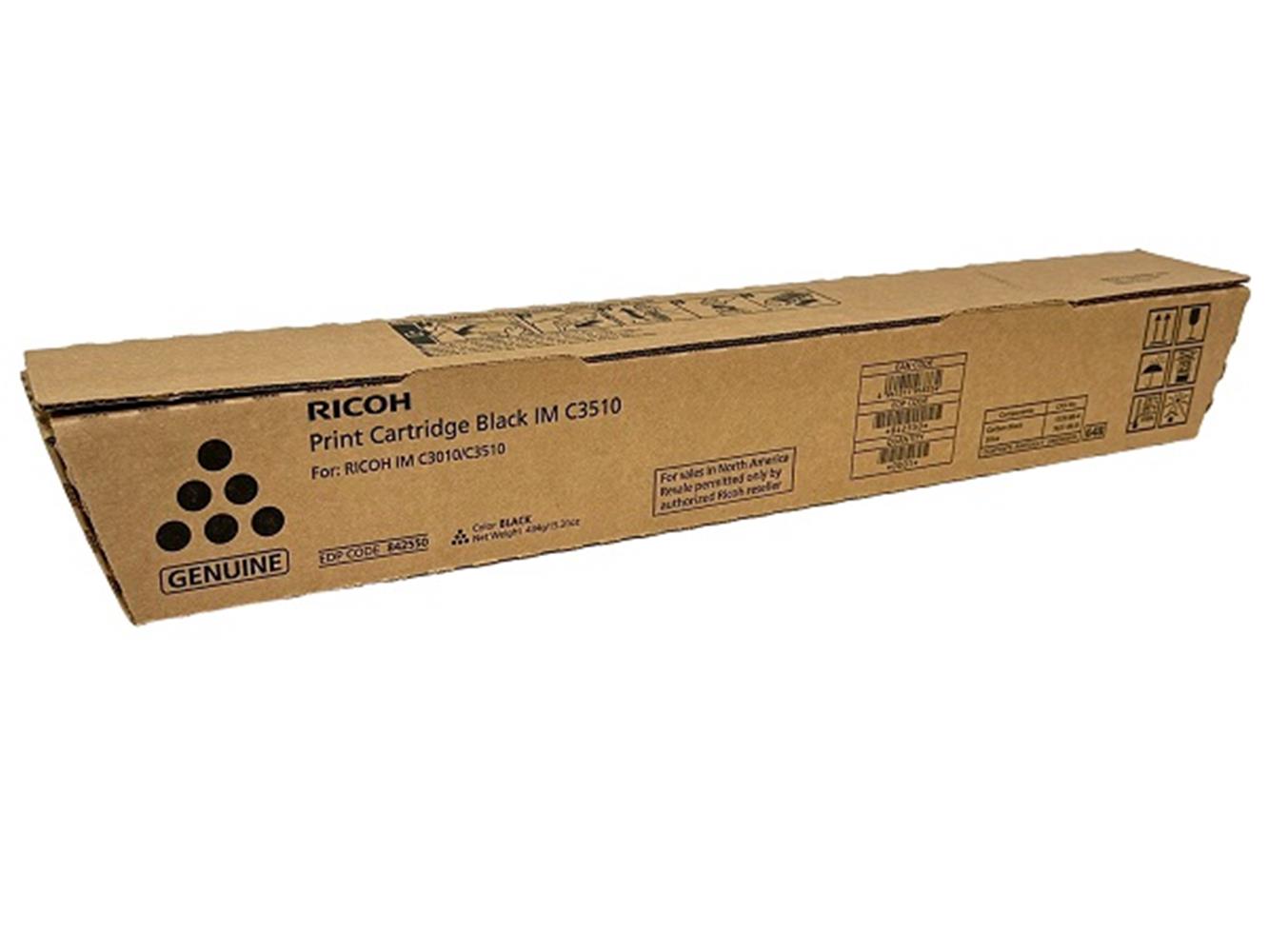Ricoh IM C3510 Black Siyah Orjinal Fotokopi Toneri IM C3010/3510 40.000 Sayfa