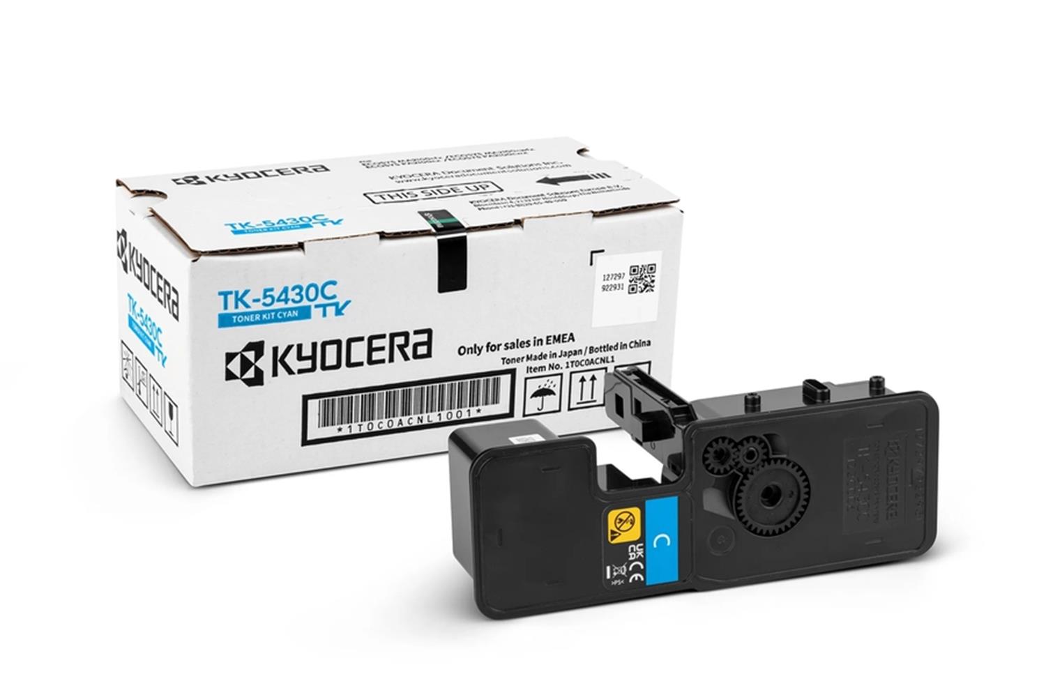 Kyocera TK-5430C Cyan Mavi Orjinal Fotokopi Toneri Ecosys MA2100/ PA2100 1.250 Sayfa