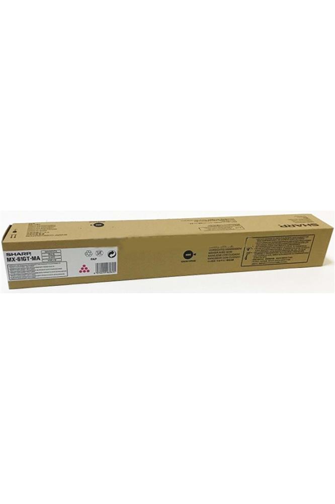 SHARP MX-61GTMA Magenta Kırmızı Orjinal Fotokopi Toneri MX-2630/2651/3050/3550/3070 24.000 Sayfa