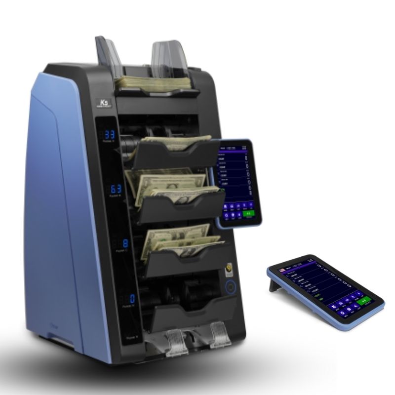 Kisan K5 4+1 Fitness Sorter Profesyonel Para Sayma Makinesi