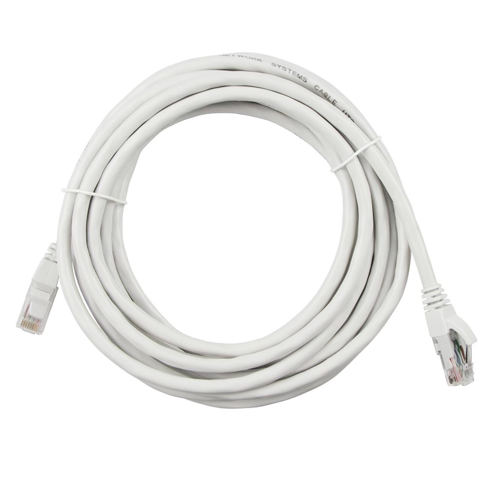 Vcom NP612B-2.0 Cat6 2.0MT Gri Utp Patch Kablo