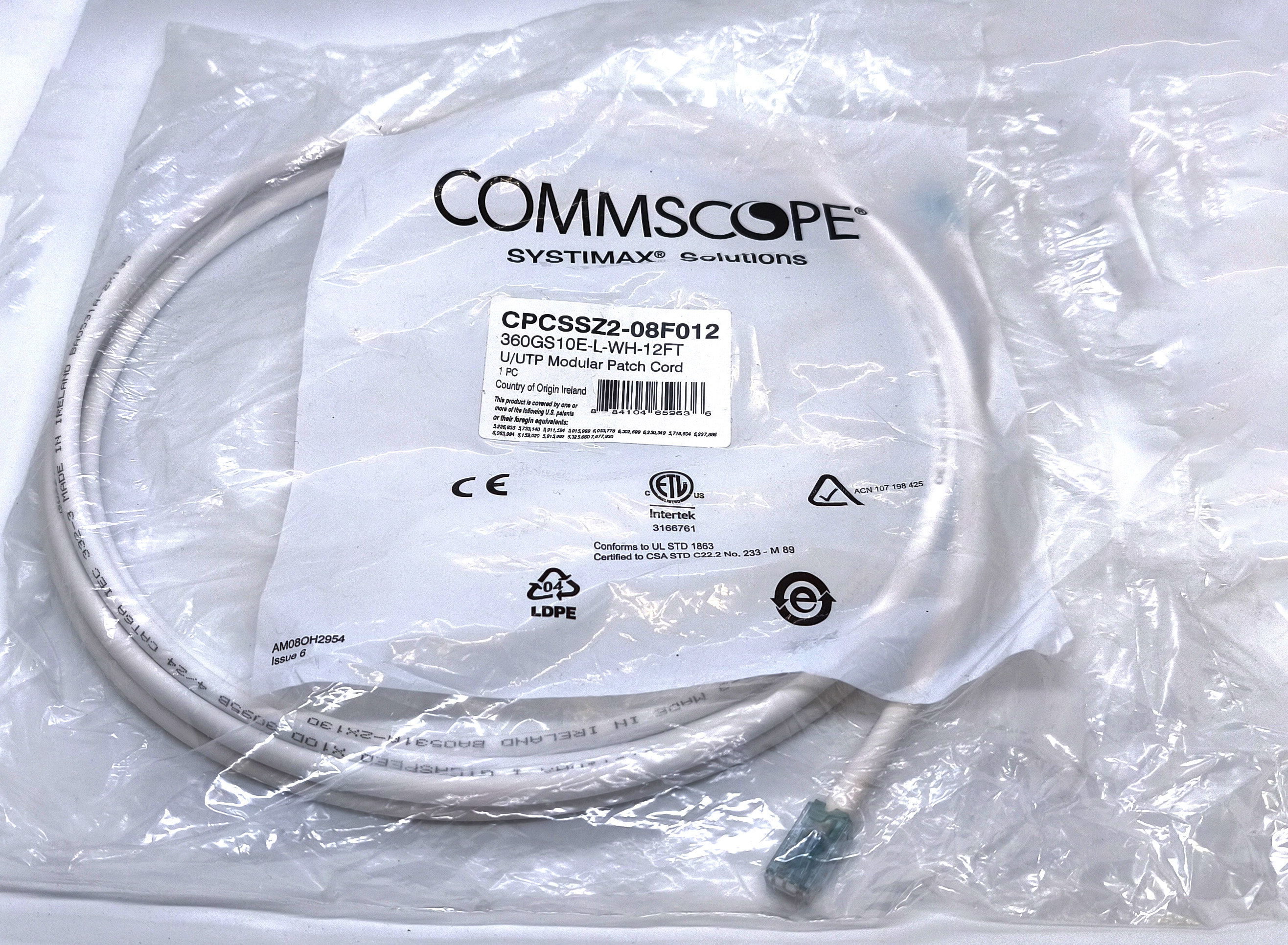 Avaya AVY-CPCSSZ2-08F012