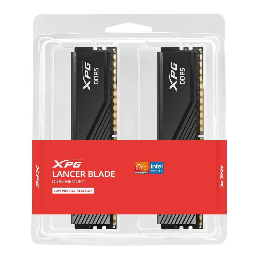 XPG 16GB*2 Lancer Blade DDR5 6000MT/s PC5-48000 CL 48-48-48 1.1V Soğutuculu PC Ram