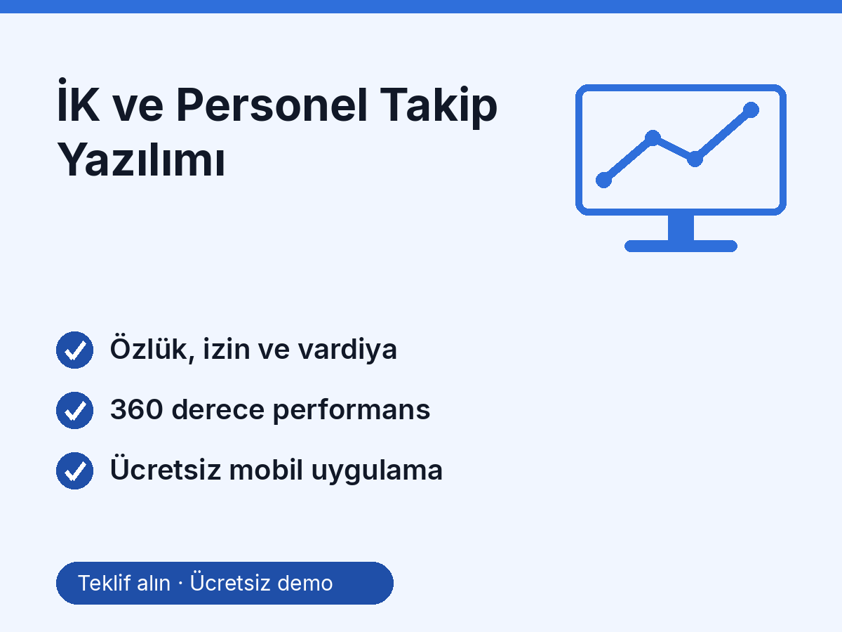 İK ve Personel Takip Yazılımı