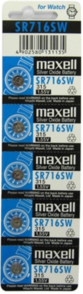 Maxell Sr-716Sw/315 10lu Paket Pil