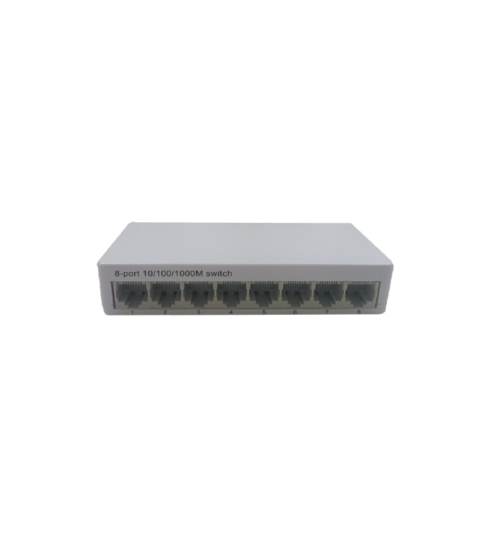 ND-920-08TX 8PORT 100/1000Mbps ETHERNET SWITCH