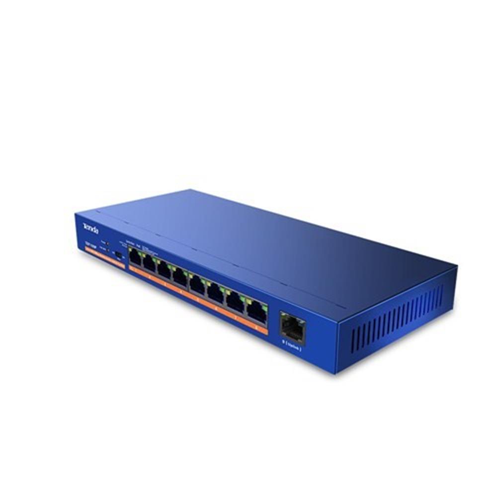 Tenda TEF1109P-8-63W 9 Port 8 Port Poe+ 10/100 Switch