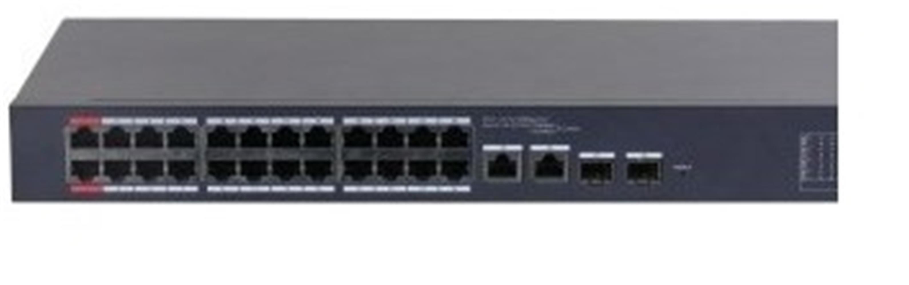 DAHUA CS4226-24ET-240 24FE PoE Port (240W), 2GE Combo, 2xSFP Cloud Managed Switch