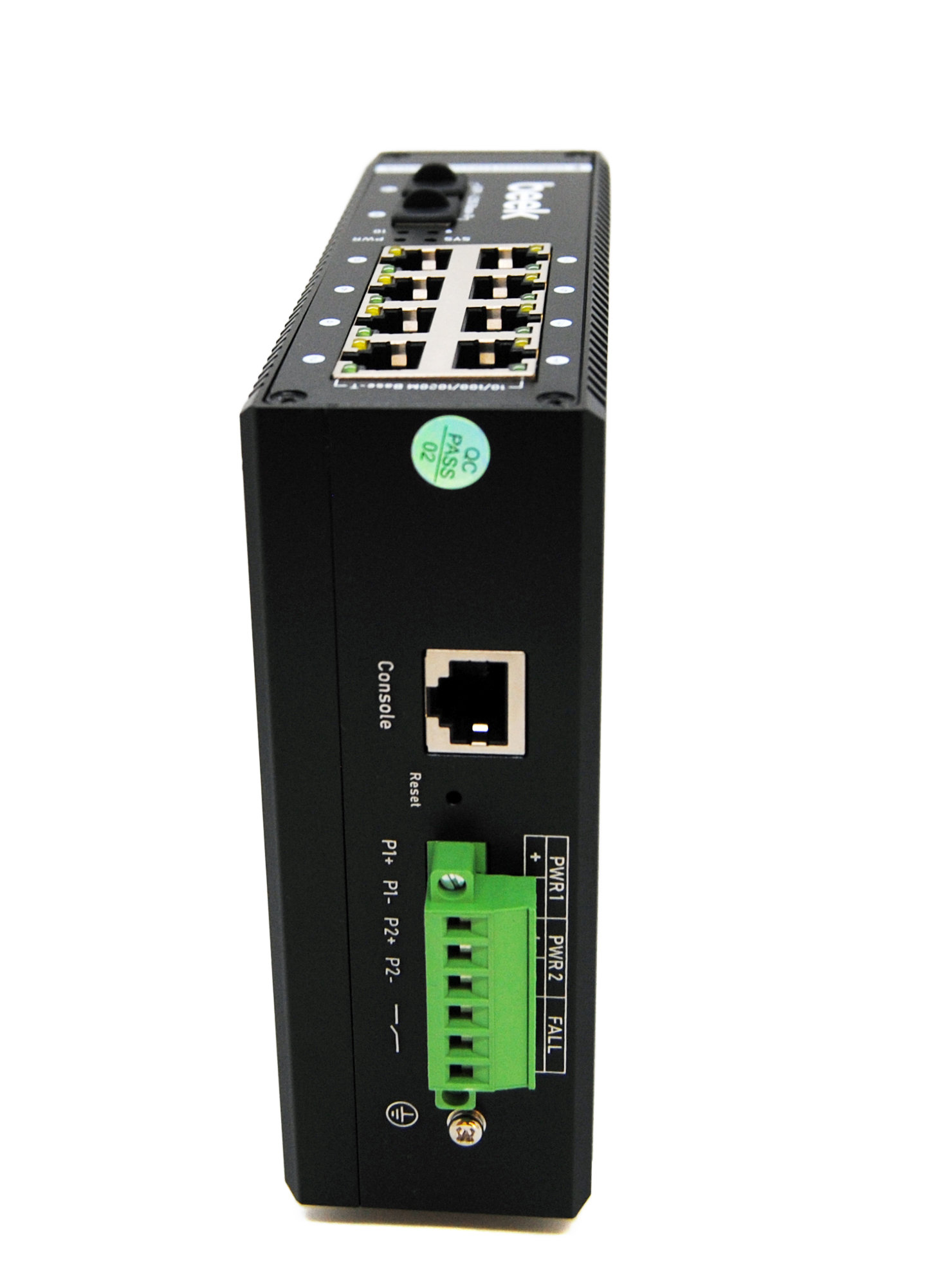 BEEK BN-ISW-2082PG Yönetilebilir L2+ Endüstriyel PoE Switch