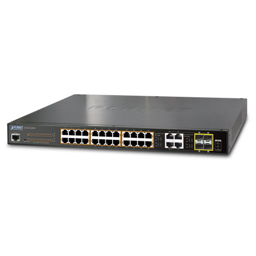Planet PL-GS-4210-24PL4C Yönetilebilir Gigabit PoE Switch