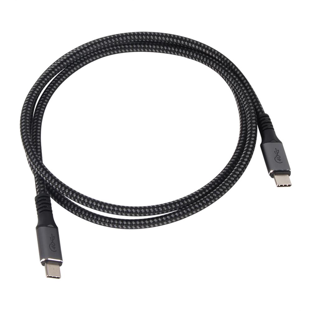 Vcom CU520M-2.0 Type-C to Type-C 2m 20Gbps USB4 5A Şarj Kablosu