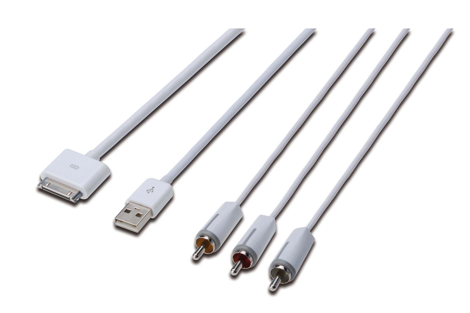 Digitus DB-600101-015-W Apple Audio/Video bağlantı kablosu