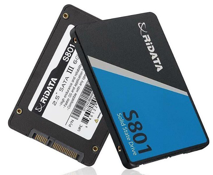 256GB Ridata Sata III S801 Read Up 520MB/s SSD Disk