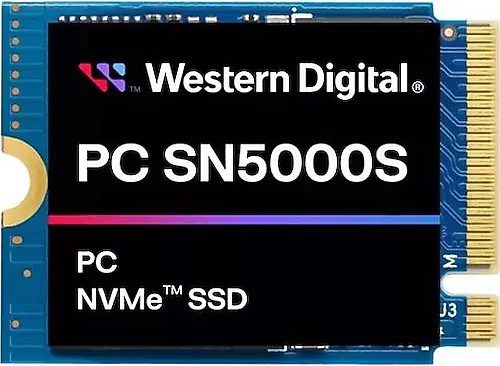 512GB WD SN5000S 5000/4000MB/s Gen4x4 2230 M.2 NVMe SSD Disk (Kısa)