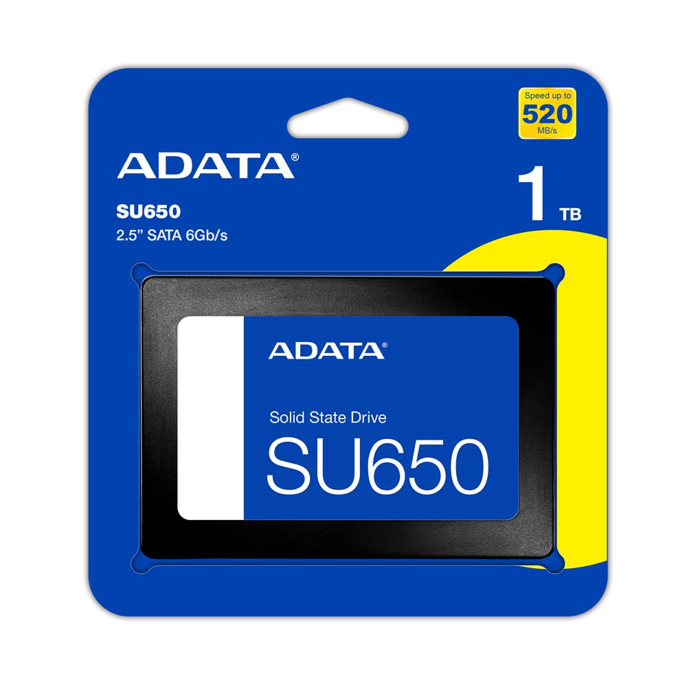Adata 1TB 2.5" SU650 520/450MB/s ASU650SS-1TT-R Ssd Harddisk