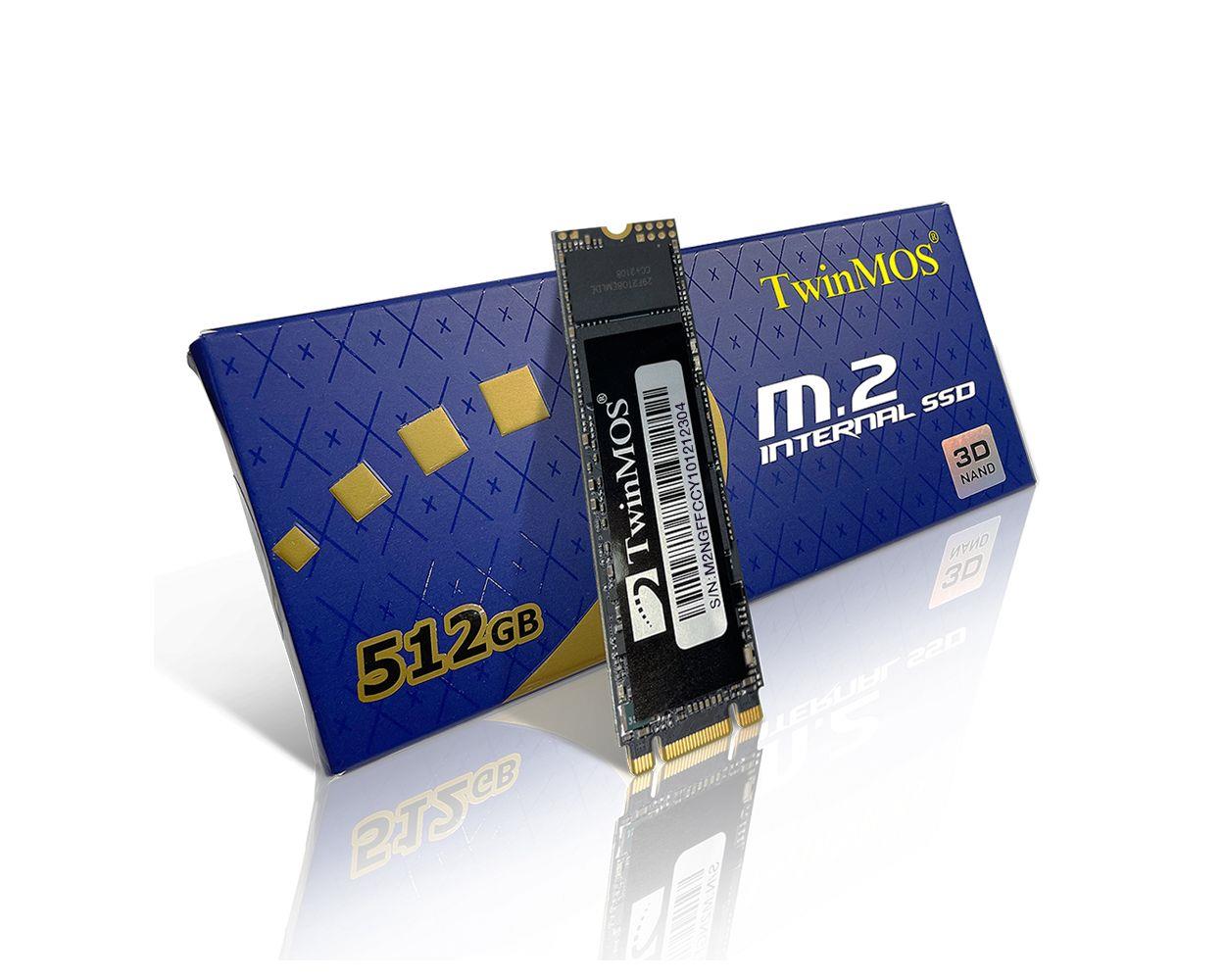 TwinMOS 512GB NGFFFGBM2280 M.2 2280 SATA3 SSD (580Mb-550Mb/s) 3DNAND Ssd Disk
