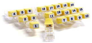 JDSU TP312 Resi-Tester TM cihazları için 1 Set RJ45 Kablo Belirleyicisi