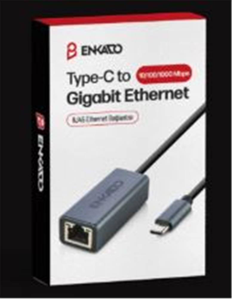 ENKADO EKD-TP45 TYPE-C USB 3,1 TO 10/100/1000 GİGABİT ETHERNET ADAPTÖR