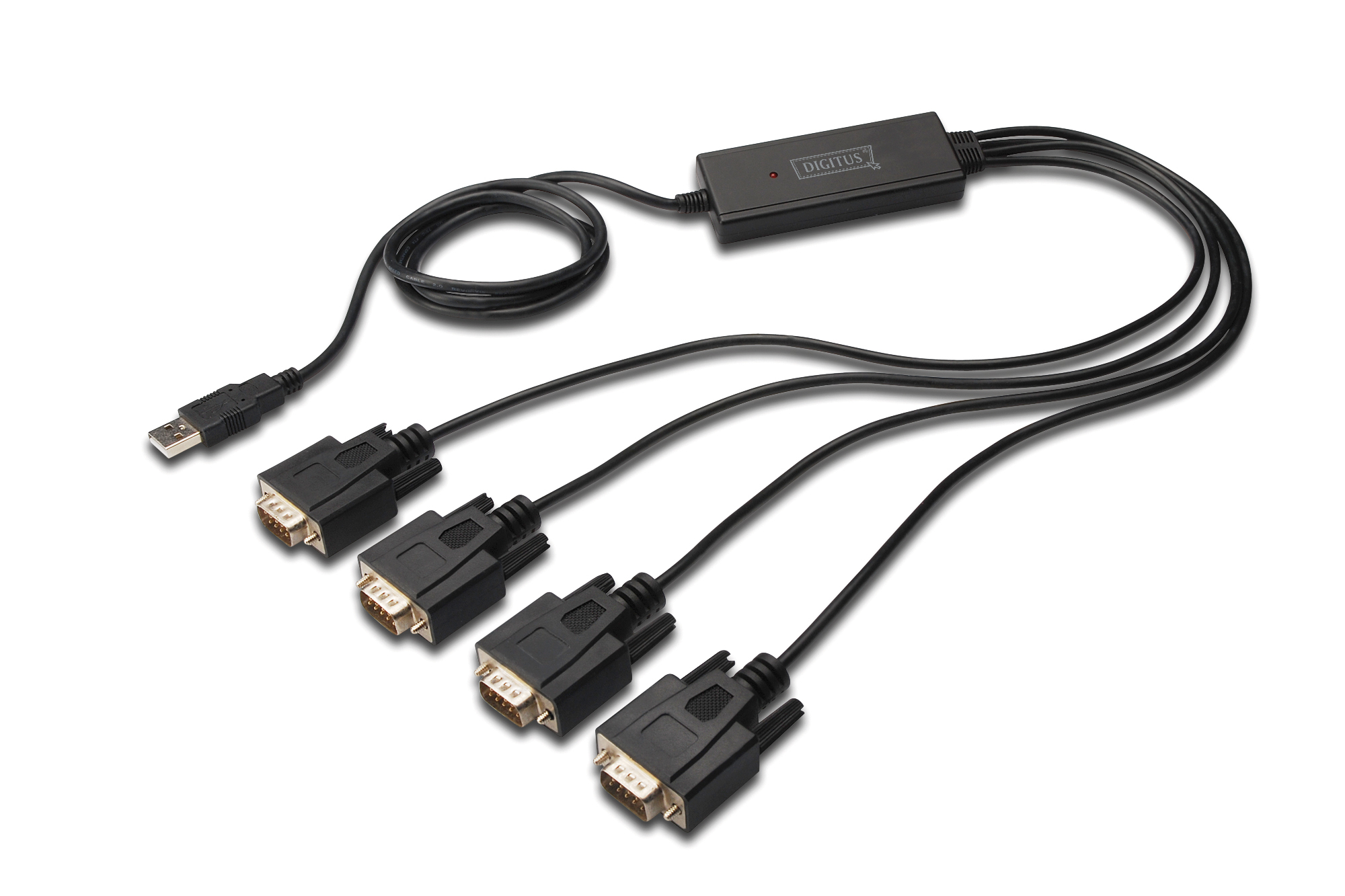 Digitus DA-70159 4 x RS232 Çevirici Kablosu