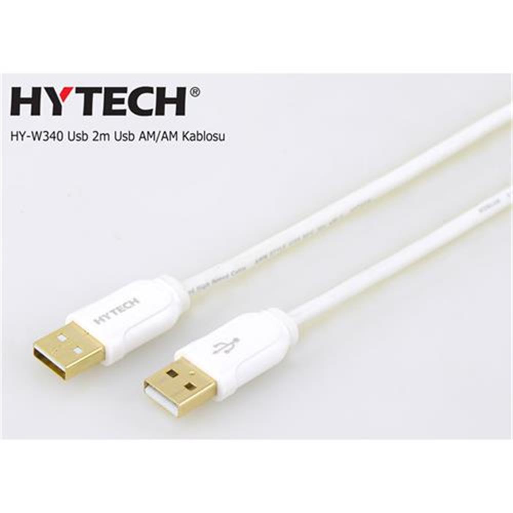 Hytech HY-W340 2mt Usb TO USB AM/AM Kablosu