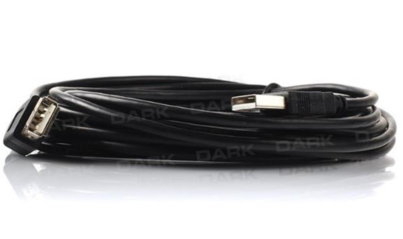 Dark "DK-CB-USB2EXTL500"USB 2.0 5m Uzatma Kablosu