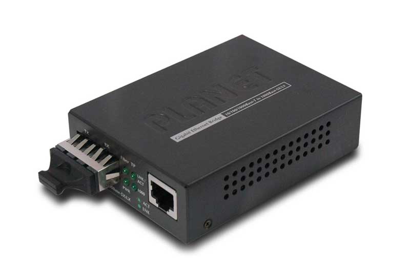 Planet PL-GT-802 10/100/1000Base-T - 1000Base-SX Media Converter -220m/550m