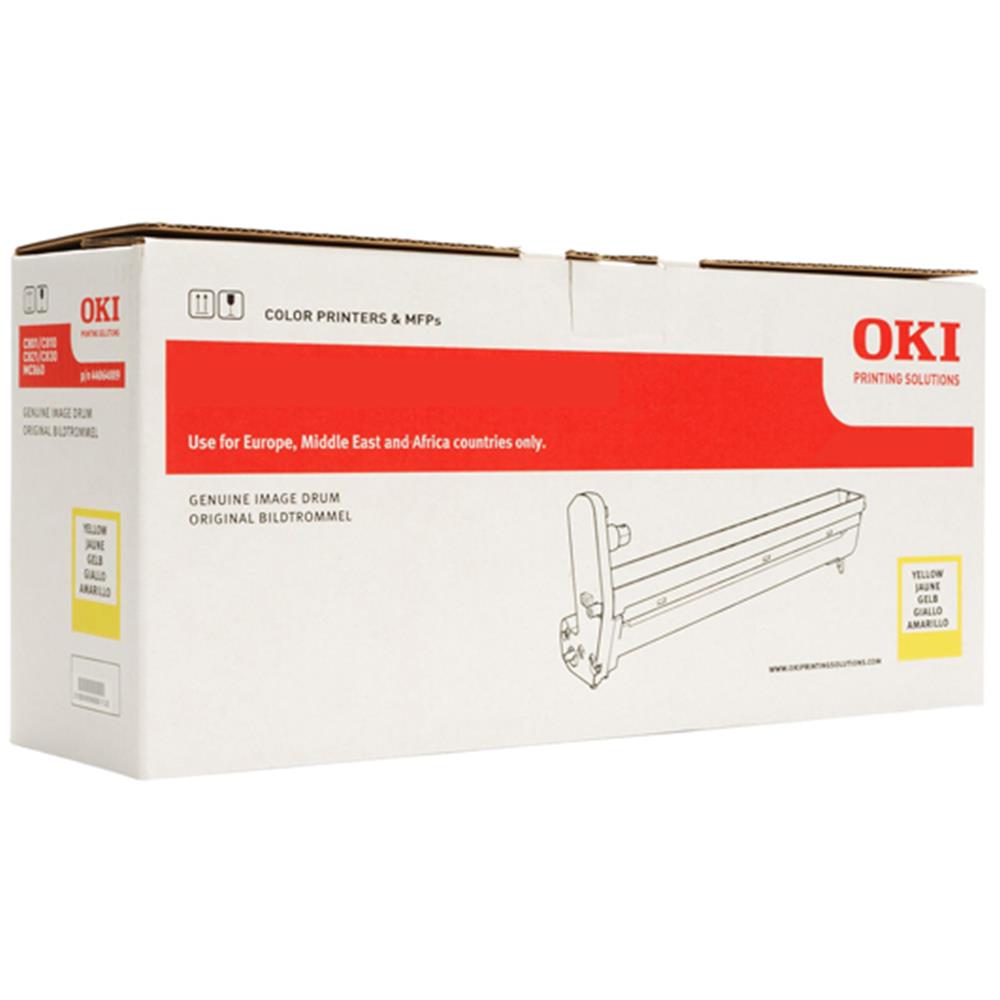 OKI 44844469 SARI DRUM ( GÖRÜNTÜLEME SİLİNDİRİ ) / MC853, MC873, MC883 / 30000 SAYFA