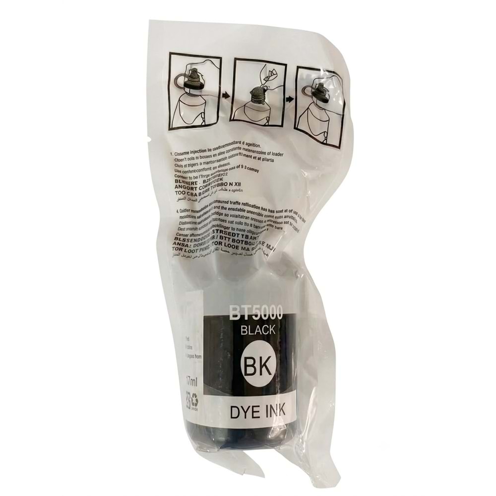 Noname Brother Bt-5000Bk Siyah Muadil Mürekkep 100 ml