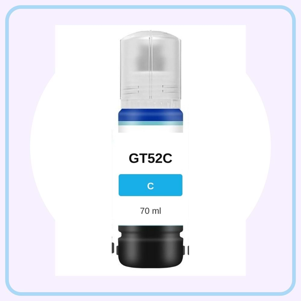 Noname Hp Gt52C Mavi Muadil Mürekkep 70 ml