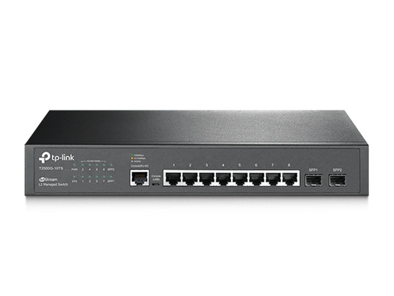 Omada Tp-Link SG3210 8 Port 10/100/1000 Mbps L2 Yönetilebilir Switch 2 SFP Port