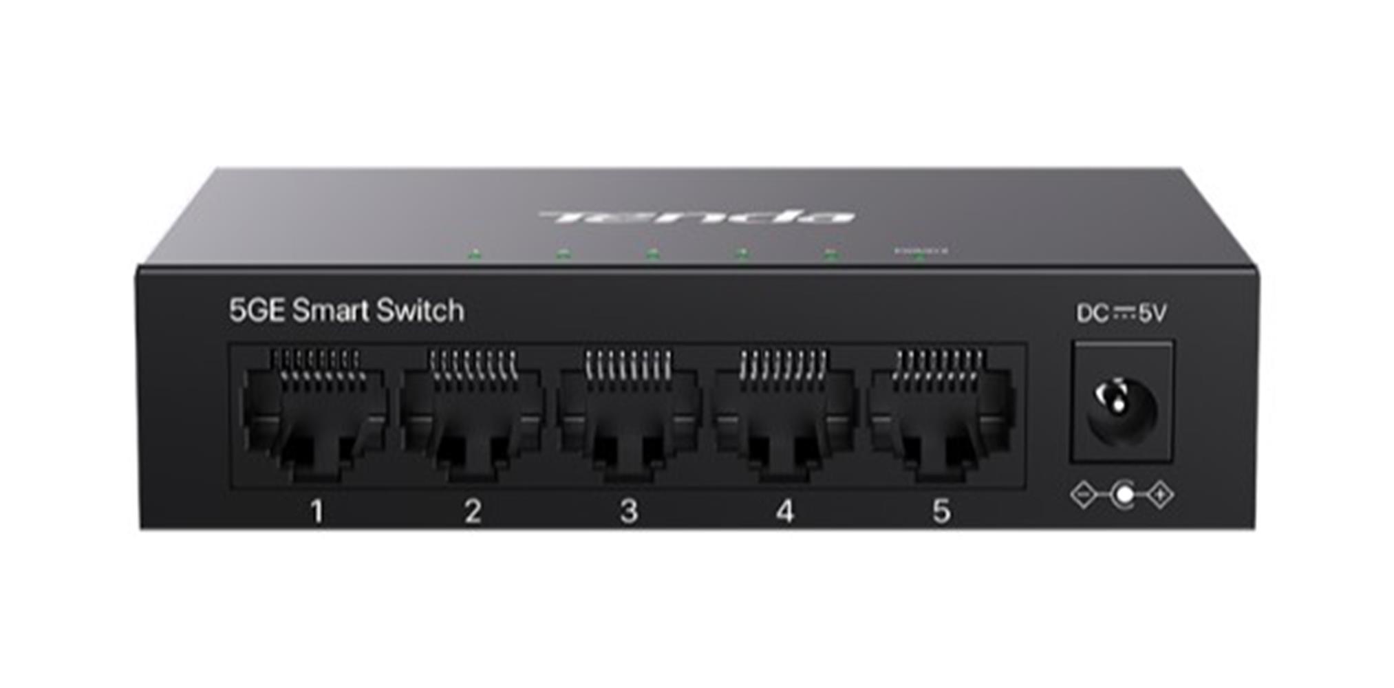 Tenda TEG2205D 5 Port 10/100/1000 Switch Cloud Yönetilebilir Çelik Kasa Switch