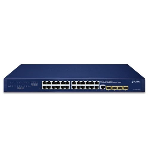 Planet PL-GS-4210-24T4SR Yönetilebilir Gigabit Switch