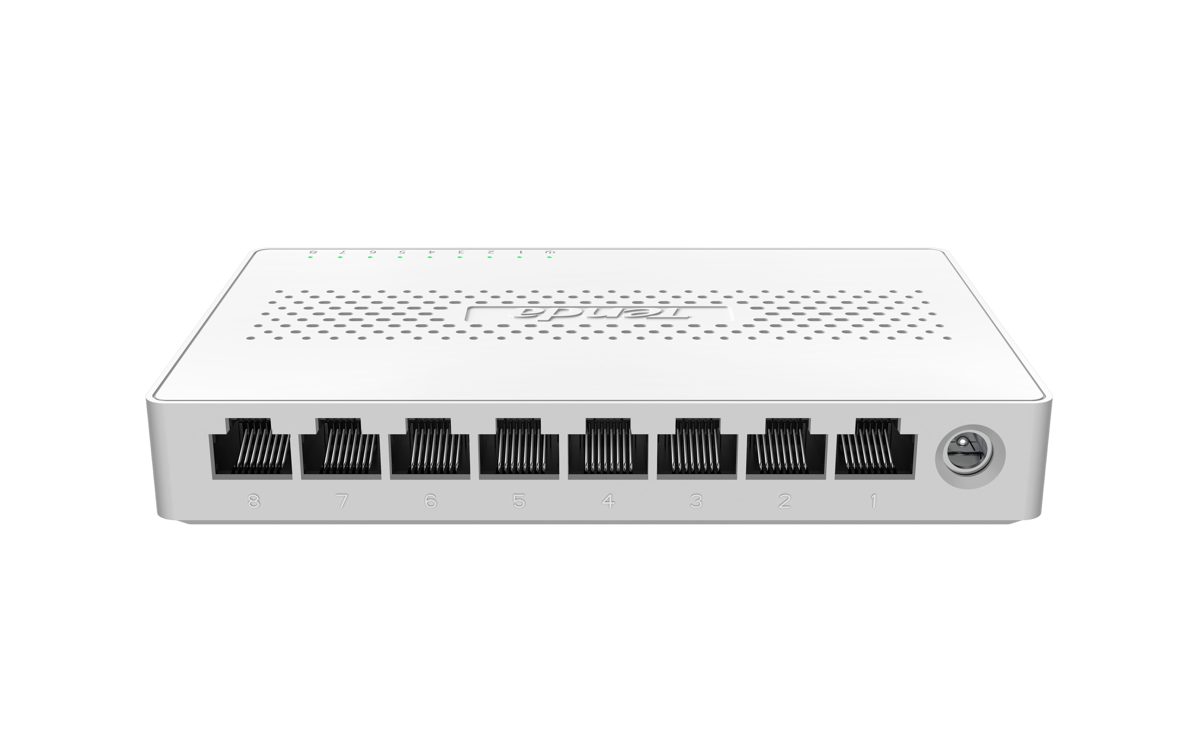 Tenda SM108 8 Port 2.5G Ethernet Masaüstü Switch
