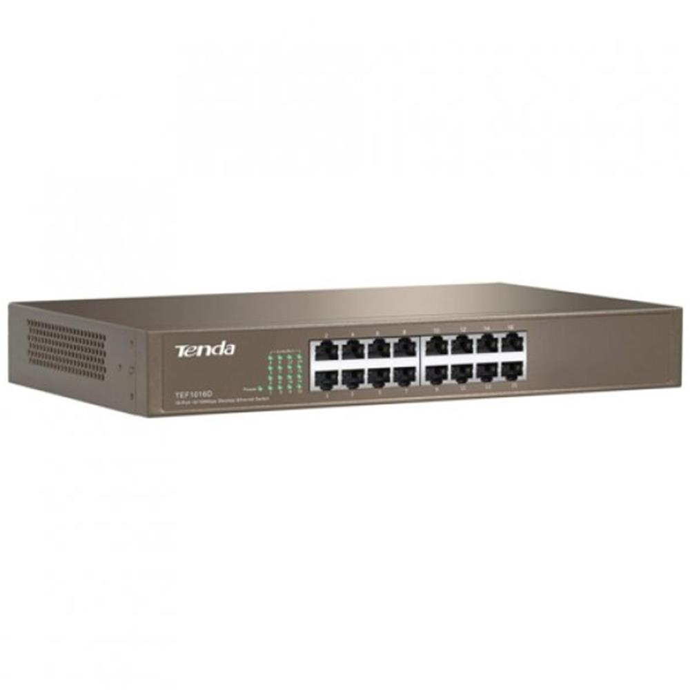 Tenda TEF1109D 8 Port 10/100 Mbps Switch Çelik Kasa Rack Mount