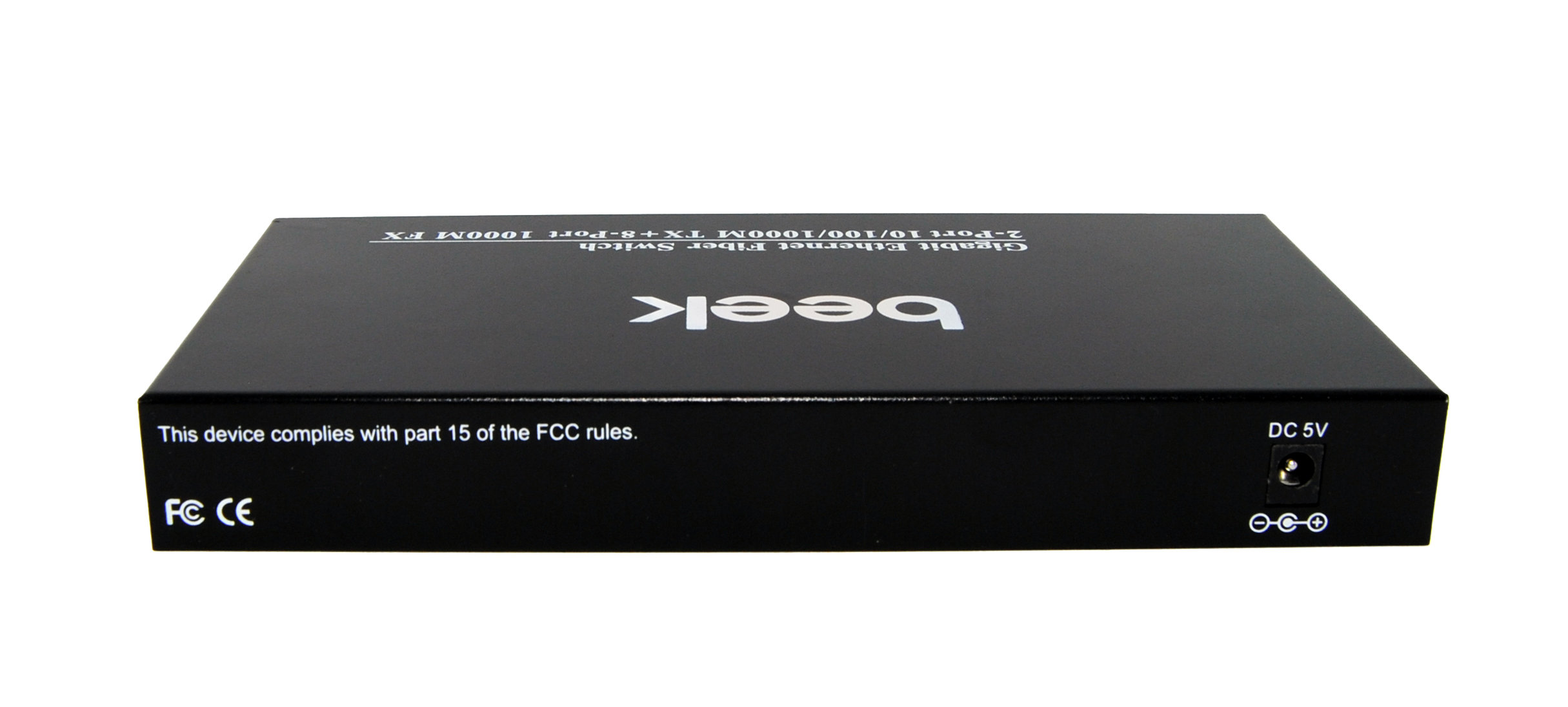 BEEK BN-GS-1082S2G Yönetilemeyen Gigabit Fiber Switch