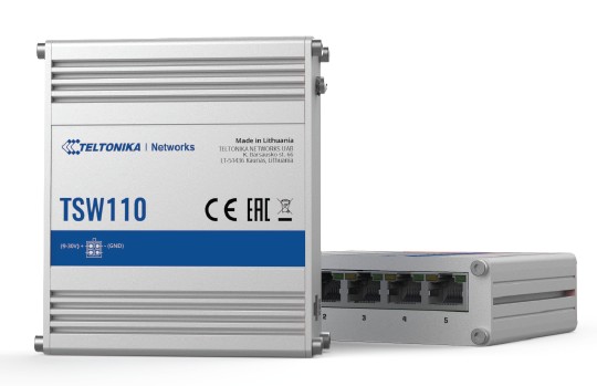 Teltonika TE-TSW110 L2 Yönetilemeyen Switch